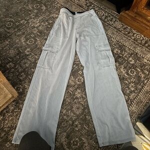 HALARA Sky Blue Cargo Pants